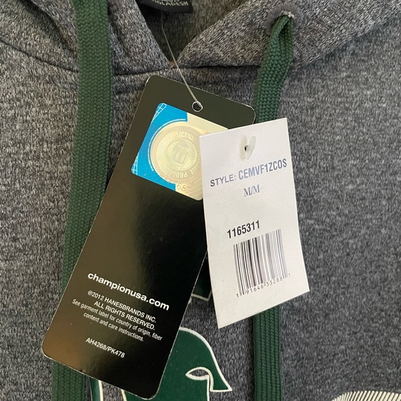 Sparty hoody, size medium.  NWT. - Picture 3 of 4